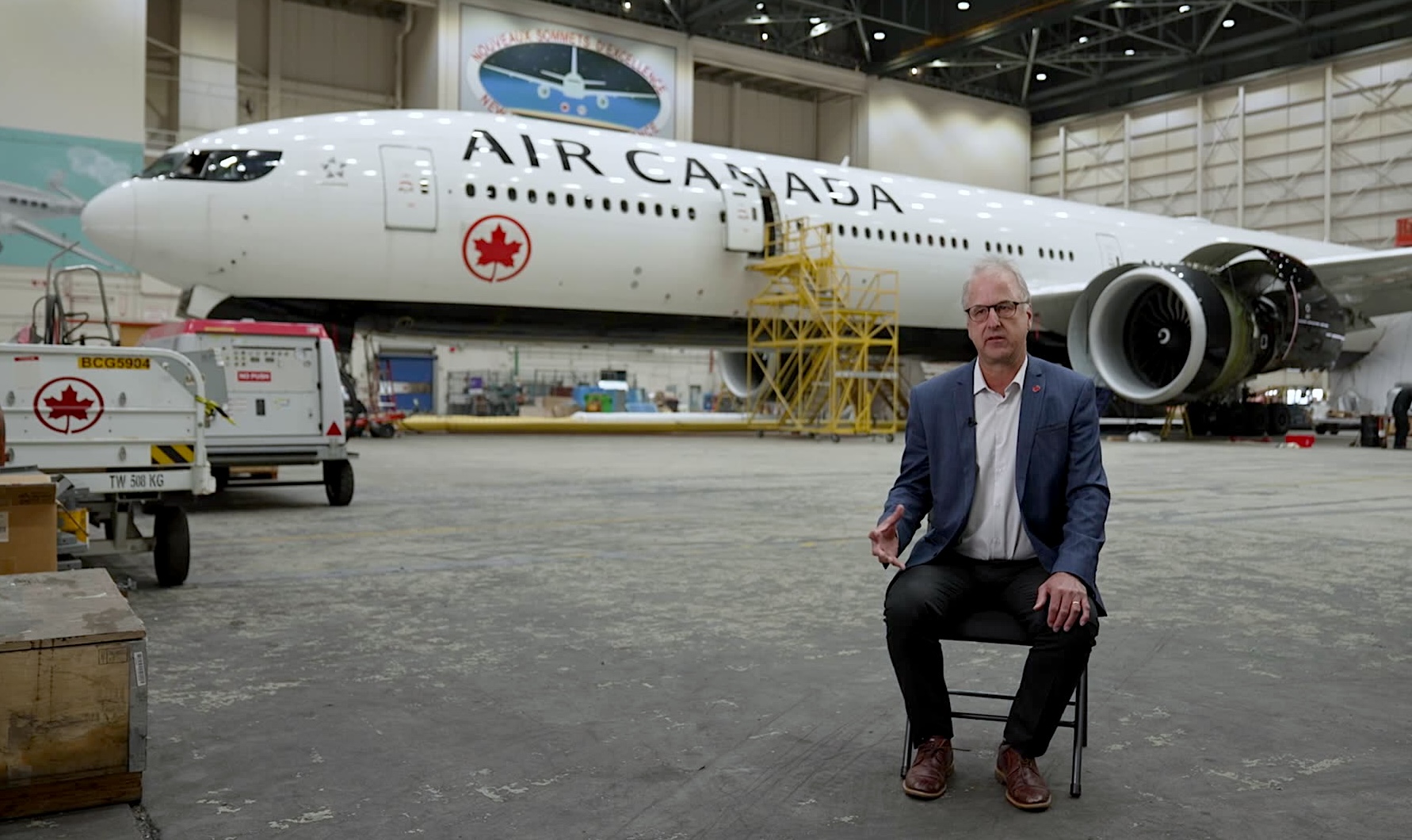 Bruce Stamm, managing director of enterprise data and artificial intelligence at Air Canada, says the airline is using AI to optimize its flight scheduling. Next year, it hopes to also integrate AI into the maintenance schedule.