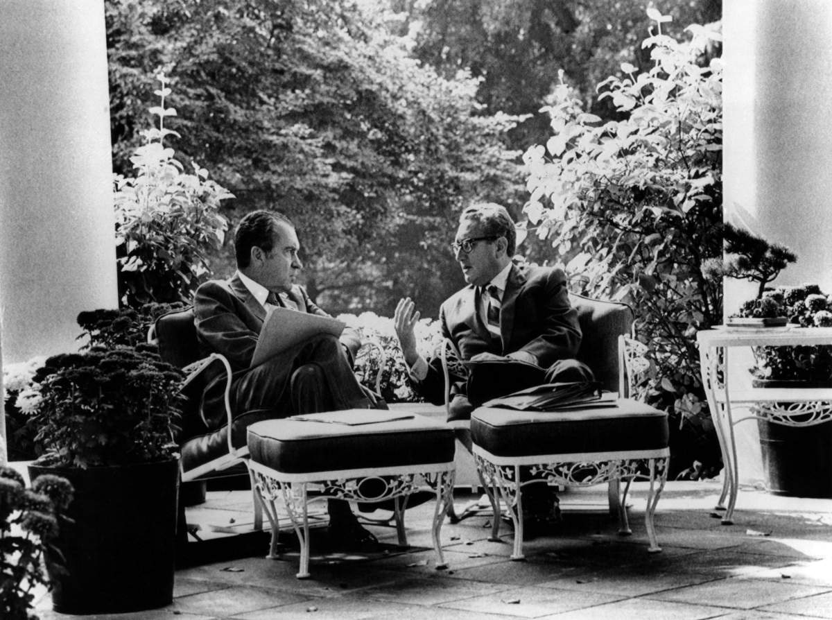 Richard Nixon, Henry Kissinger, Washington D.C., September 16, 1972.