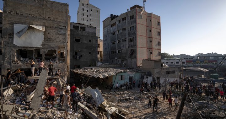 Israeli strikes kill multiple at shelter and hospital in Gaza, as Blinken seeks aid