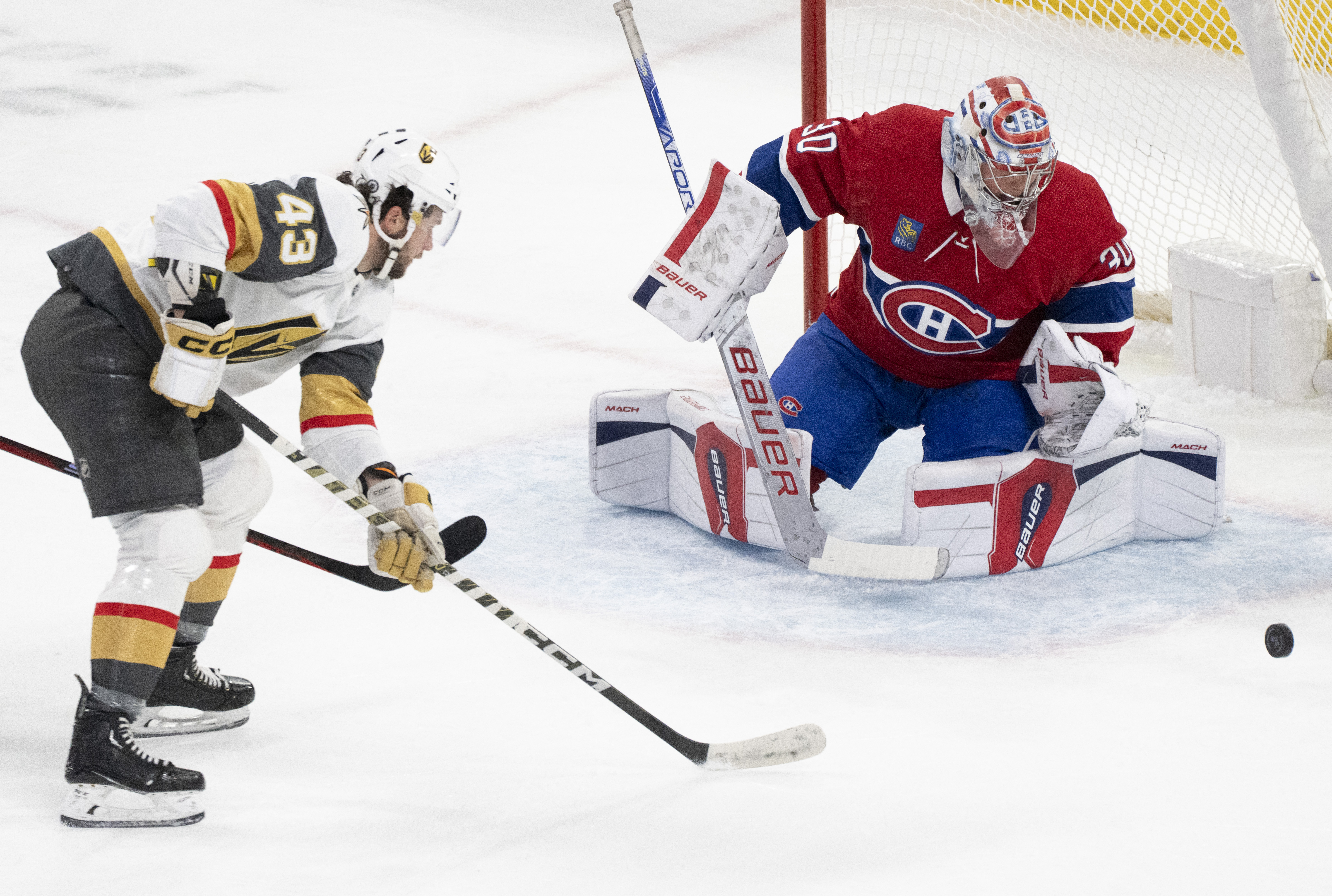 Call of the Wilde: Montreal Canadiens fall to Vegas 6-5 in wild night at Bell Centre