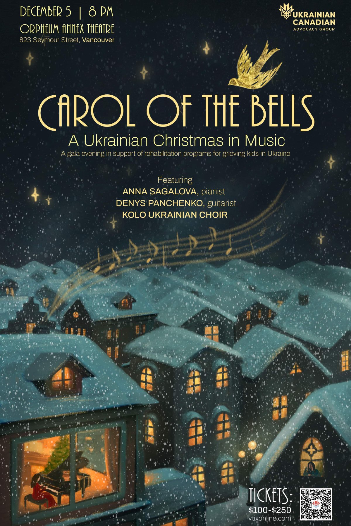 CAROL OF THE BELLS: A UKRAINIAN CHRISTMAS IN MUSIC - image