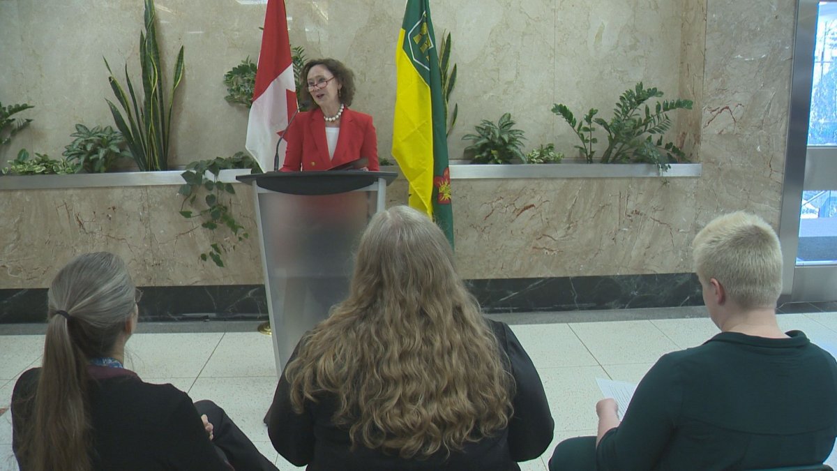 The government of Saskatchewan is launching the child support service.