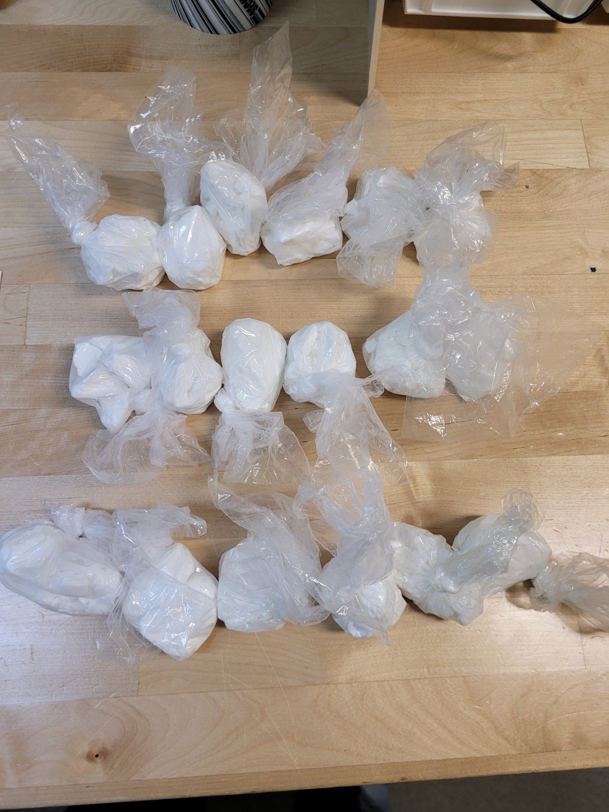 Thompson RCMP are investigating after a traffic stop outside the city on Nov. 1 led to the arrests of four individuals and the seizure of thousands of dollars worth of cocaine.
