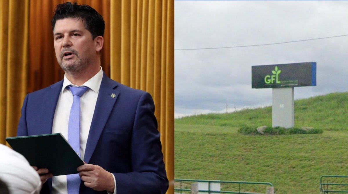 In a written statement, Liberal MP Chad Collins has asked the province of Ontario to close a Hamilton-area waste facility amid ongoing odour issues endured by nearby residents.