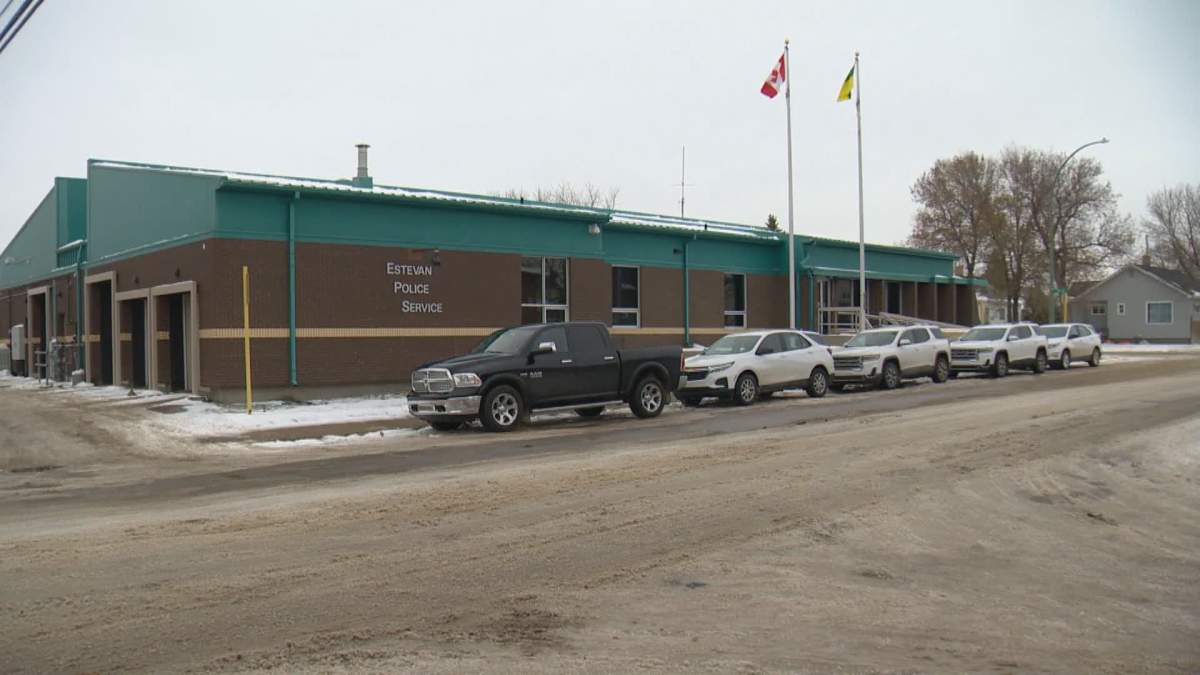 The Estevan Police Service station as seen in this November 2023 file photo.