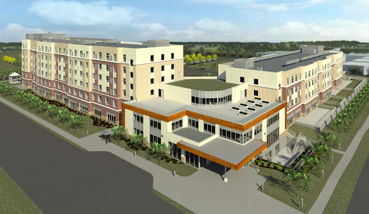 Orillia Campus project rendering. 