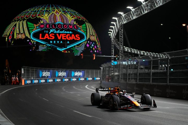 Ferrari sweeps qualifying for hyped Formula 1 race in Las Vegas