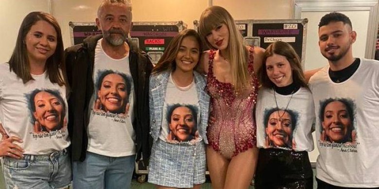 Taylor Swift meets family of fan who died at Eras Tour show in Brazil 