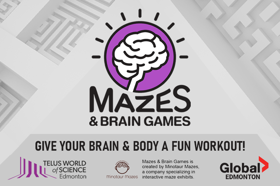 Global Edmonton supports: Mazes and Brain Games at TELUS World of Science – Edmonton - image
