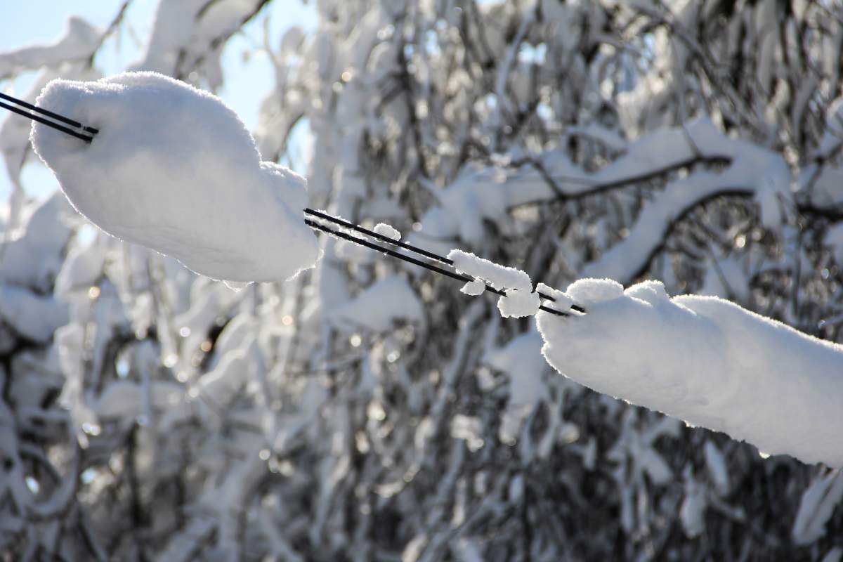 Winter power outage