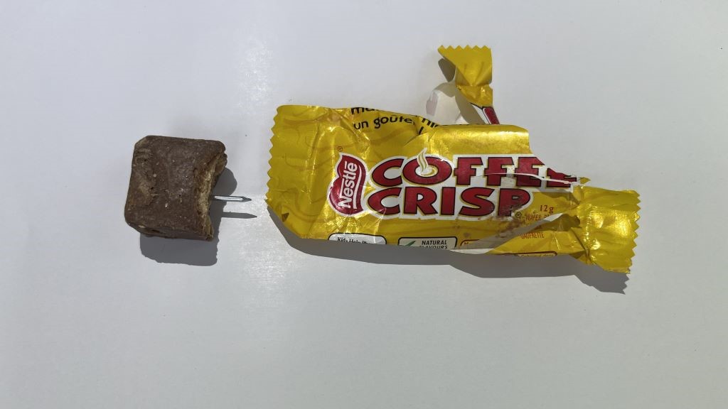 Toronto Police have issued a public safety alert after a nail was found in Halloween candy in the McRoberts Avenue/St. Clair Avenue West area.