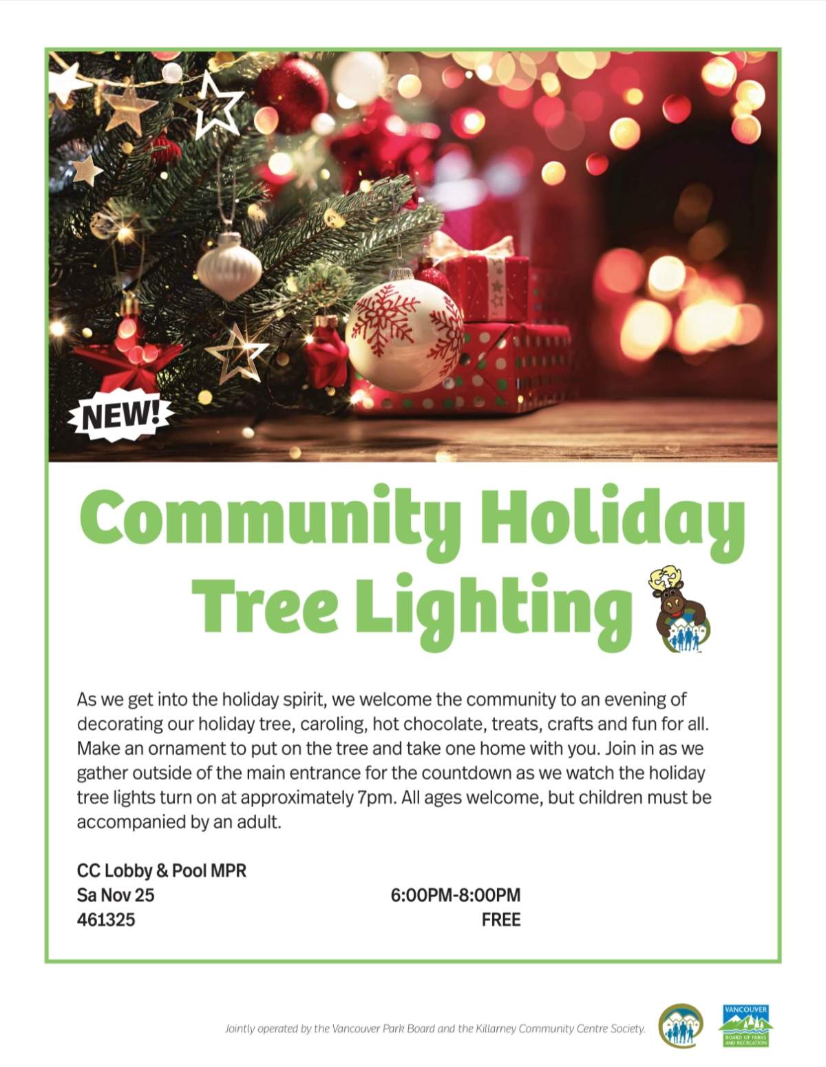 Killarney Community Centre Tree Lighting - image