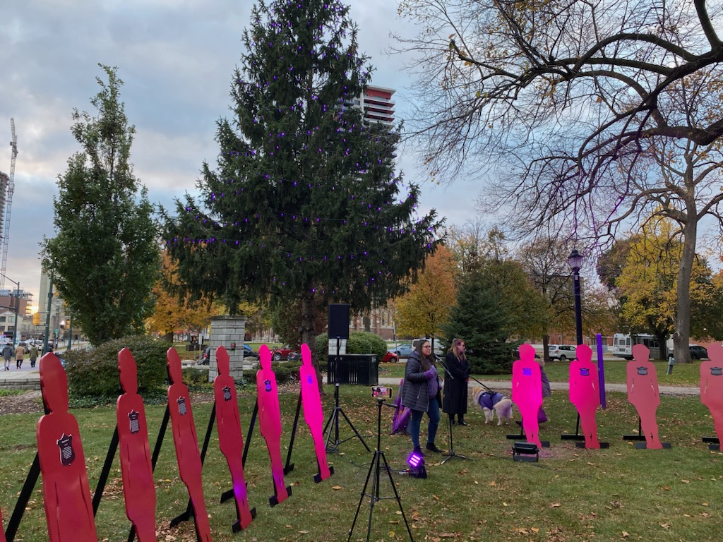 This year’s campaign focuses not only on intimate partner violence but also on the femicide experienced by missing and murdered Indigenous women, girls and two-spirit people.