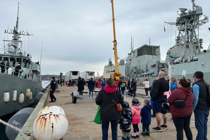 HMCS Summerside and Shawinigan return to Halifax after 4-month deployment