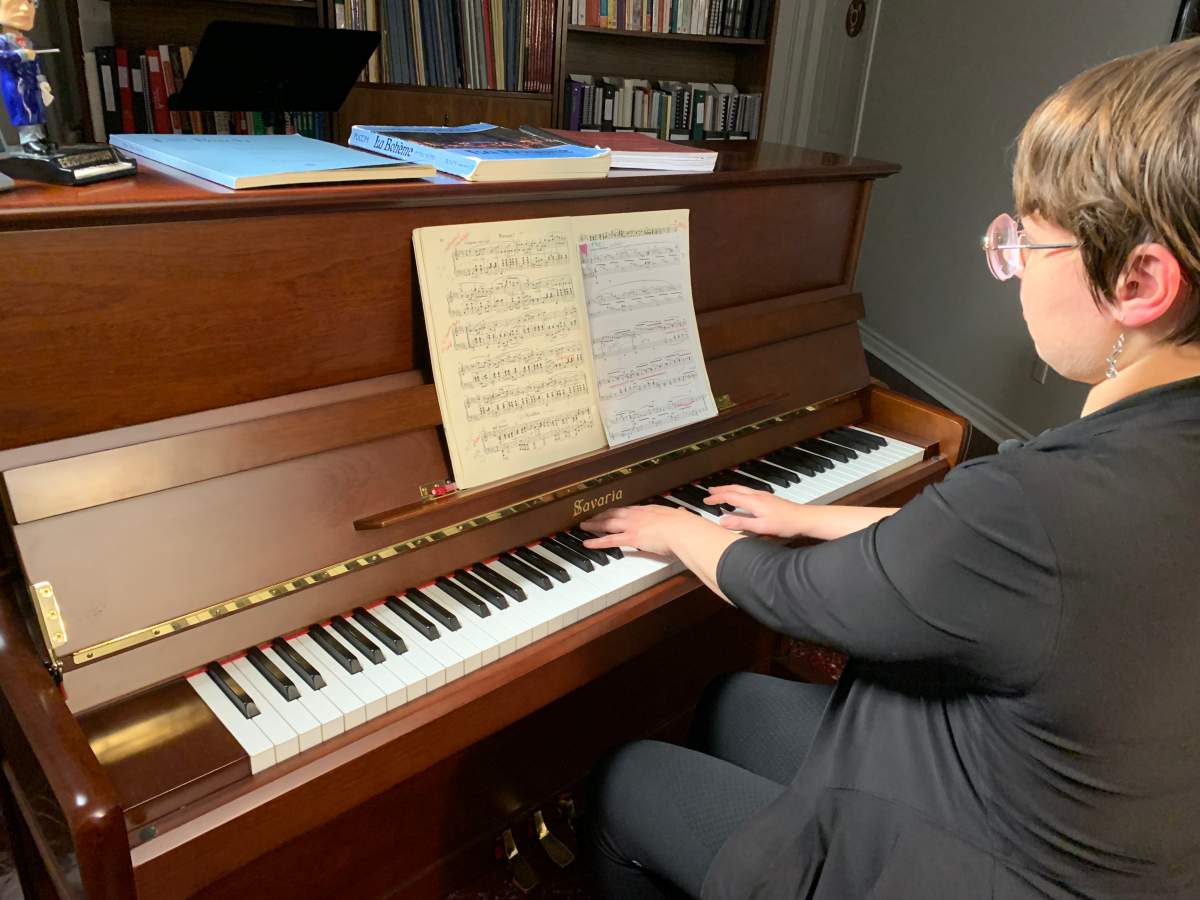 Carol-Anne Fraser says her French isn’t perfect, but she compares learning a language to learning music: it takes time.