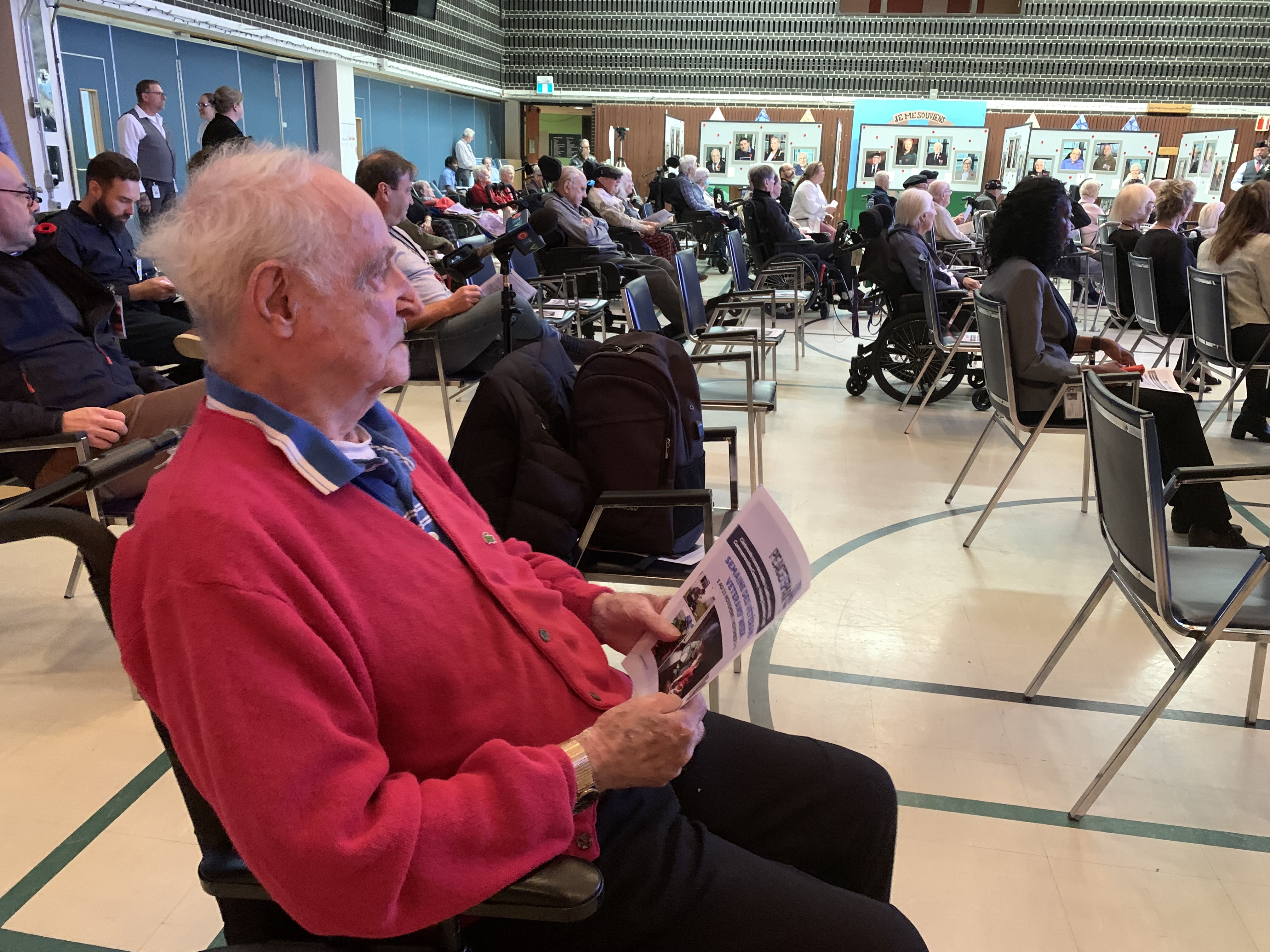 42 Canadian Veterans Honoured For Special Ceremony Inside Quebec   IMG 6118 