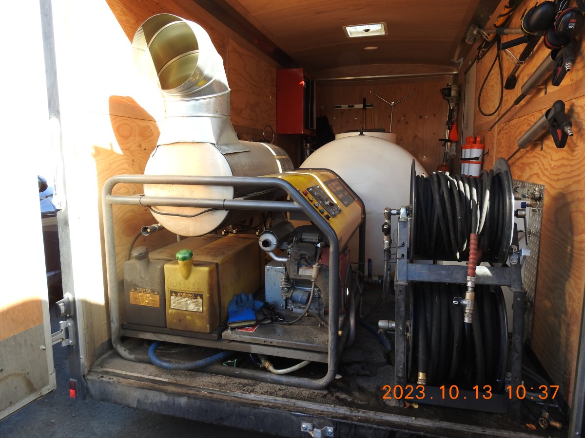 A photo of some of the stolen equipment that was recovered by police in the Okanagan.