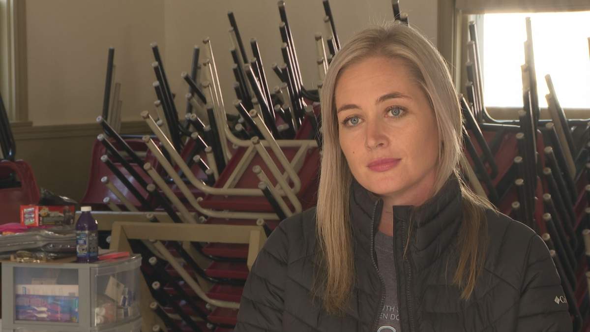 Kristi Tibbo, the CEO of South Shore Open Doors Association (SSODA), says the shelter is a harm reduction approach and not the solution to the housing crisis.