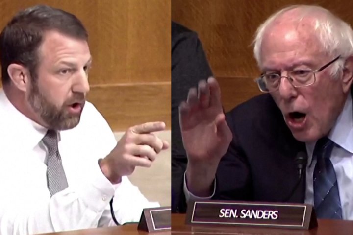 ‘Stand your butt up’: Fistfight at U.S. Senate averted as Bernie Sanders steps in