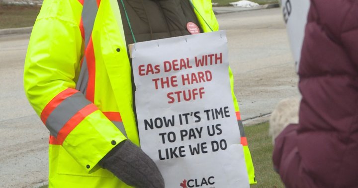 Union members vote to decide the fate of EA strike in Manitoba school division