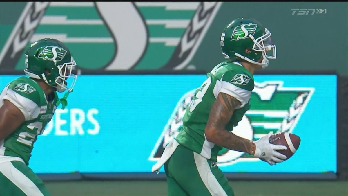 Two Saskatchewan Roughriders have received awards for their community involvement.