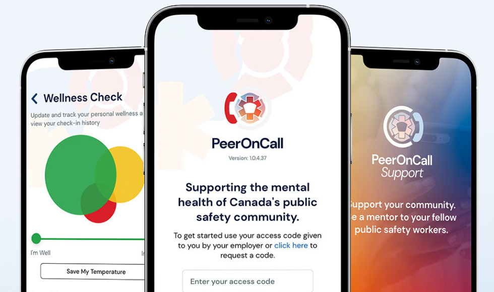McMaster researchers have designed two mobile applications to better equip Canada’s first responders with access to peer-to-peer mental health support and customized resources.