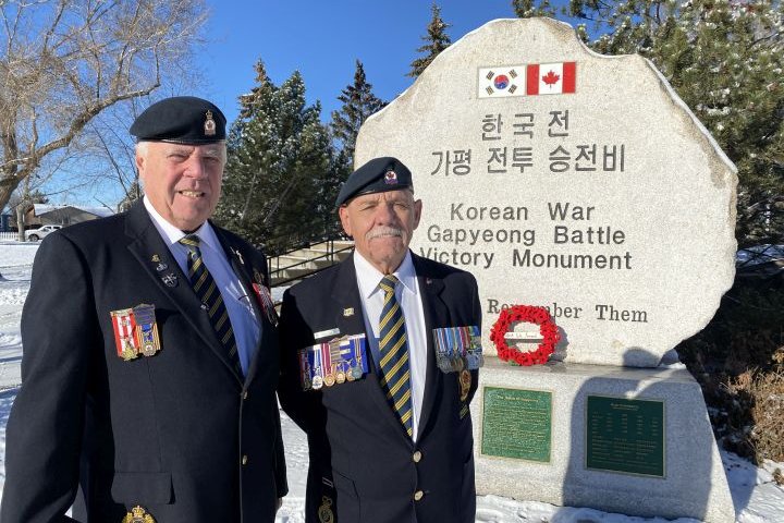 Calgary-area veterans commemorate Canadian courage at Remembrance Day events in South Korea