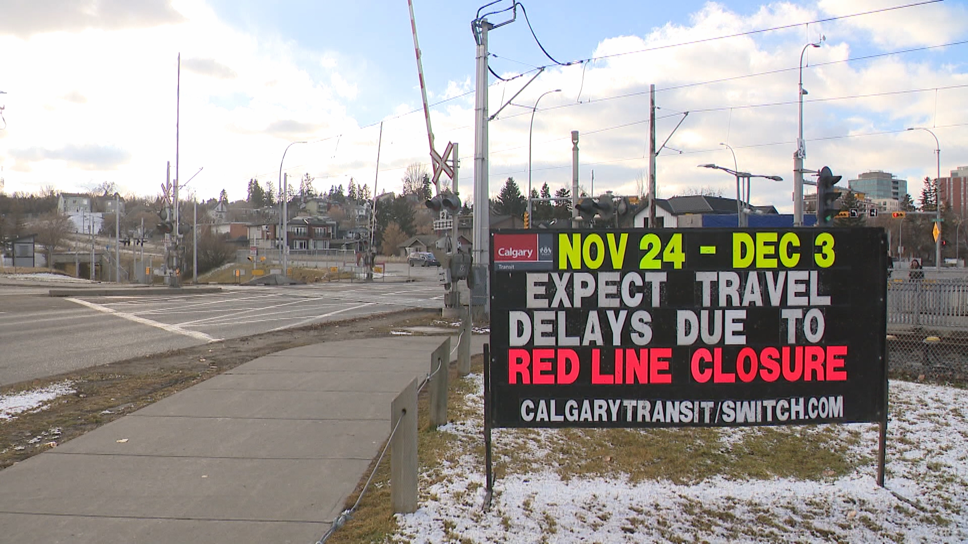 CTrain Red Line closure shutters 3 LRT stations over next 9 days