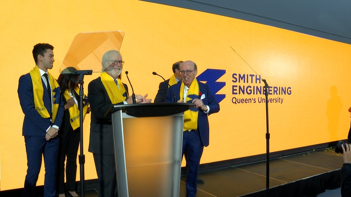 Queen's University's Faculty of Engineering gets a new name thanks to a $100-million gift from Stephen J.R. Smith, a Canadian philanthropist.