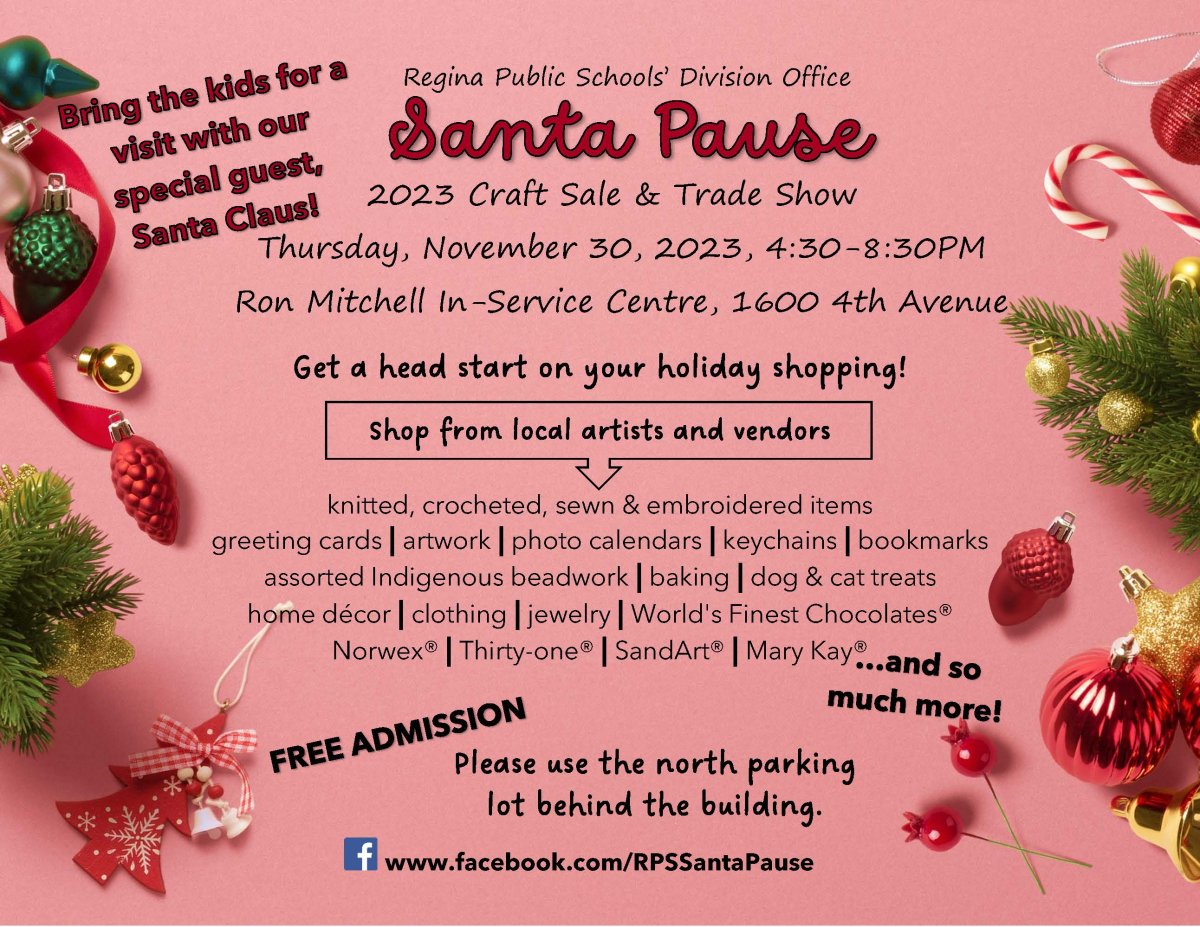 Santa Pause Craft Sale and Trade Show - image