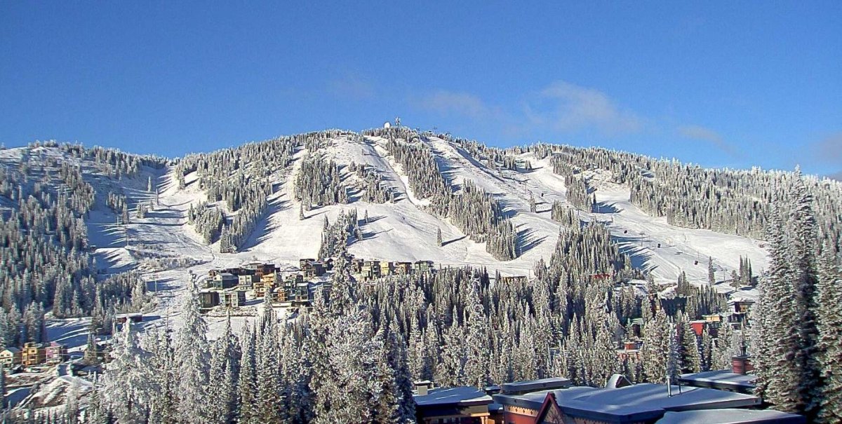 Conditions at SilverStar Mountain Resort near Vernon, B.C., on Tuesday, Nov. 28, 2023.