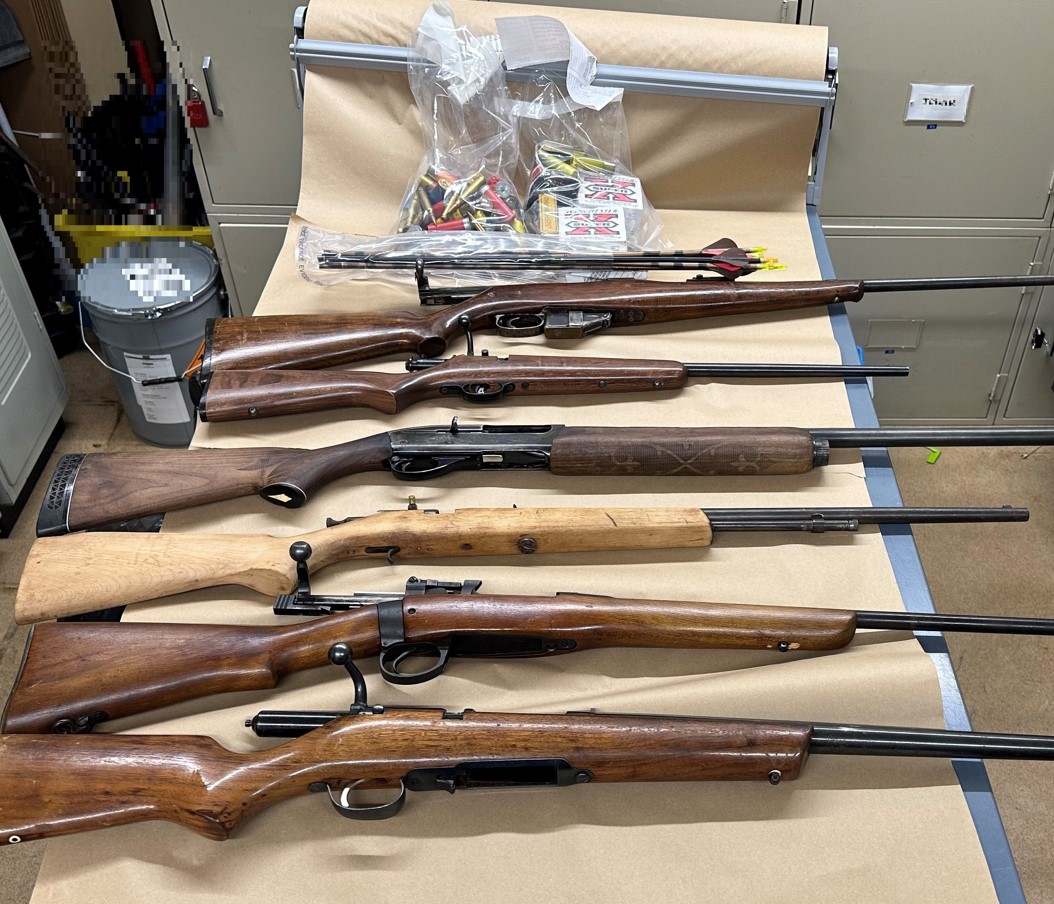 Swan River RCMP have arrested one person in connection with a report of a firearm being discharged at a Manitoba residence.