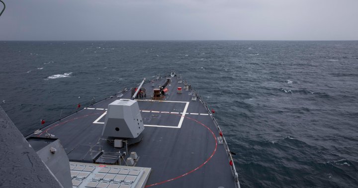 Canadian frigate, U.S. destroyer transit Taiwan Strait amid China tensions