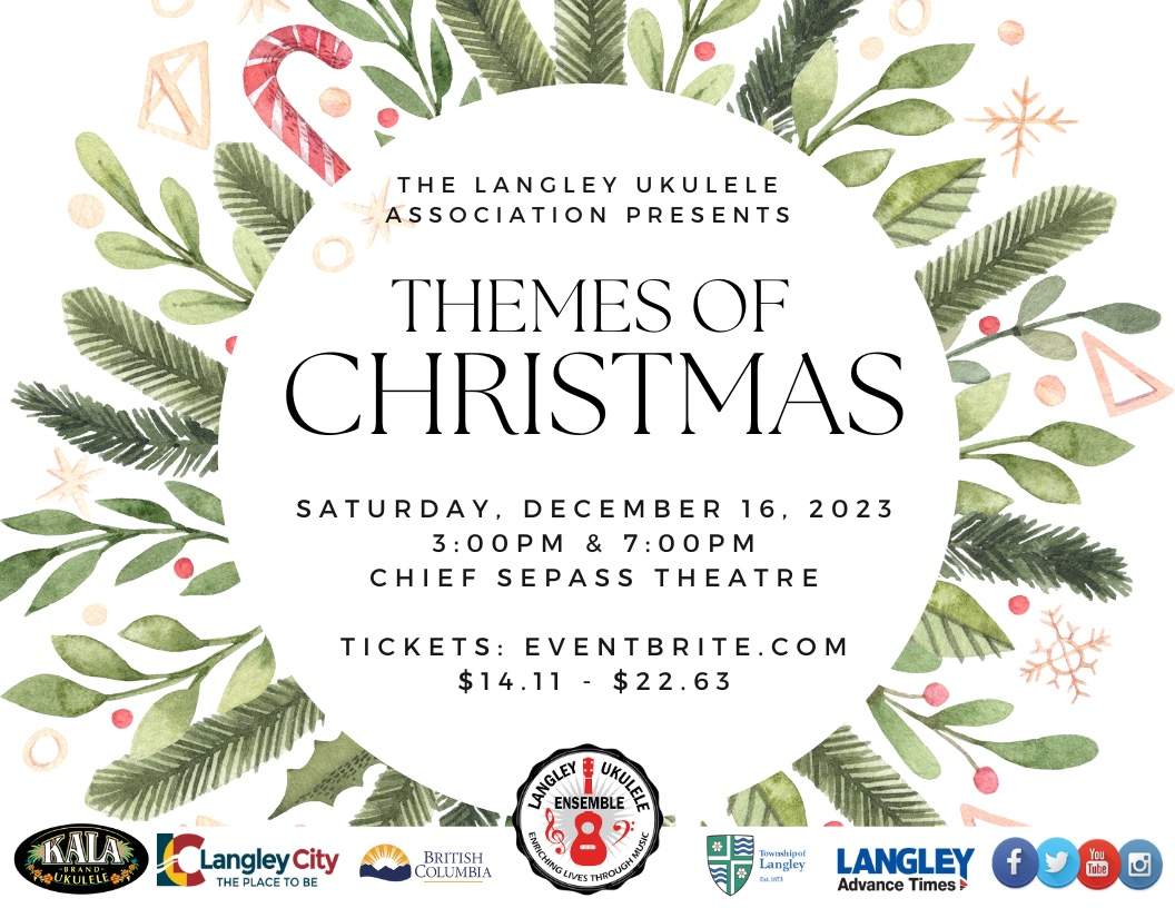 Langley Ukulele Association’s “Themes of Christmas 2023” concert - image