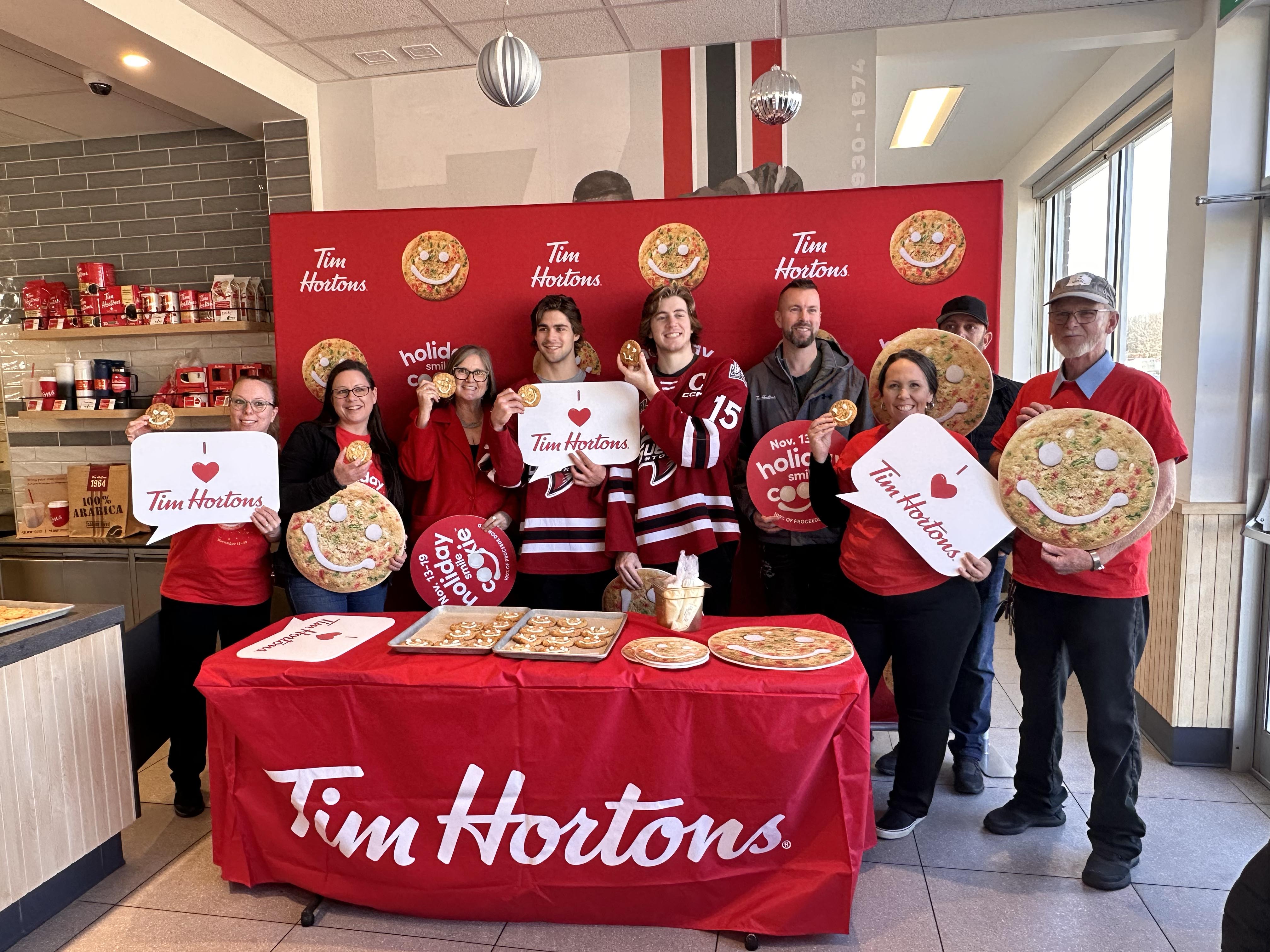 Guelph Tim Horton’s stores to donate holiday smile cookie proceeds to food bank