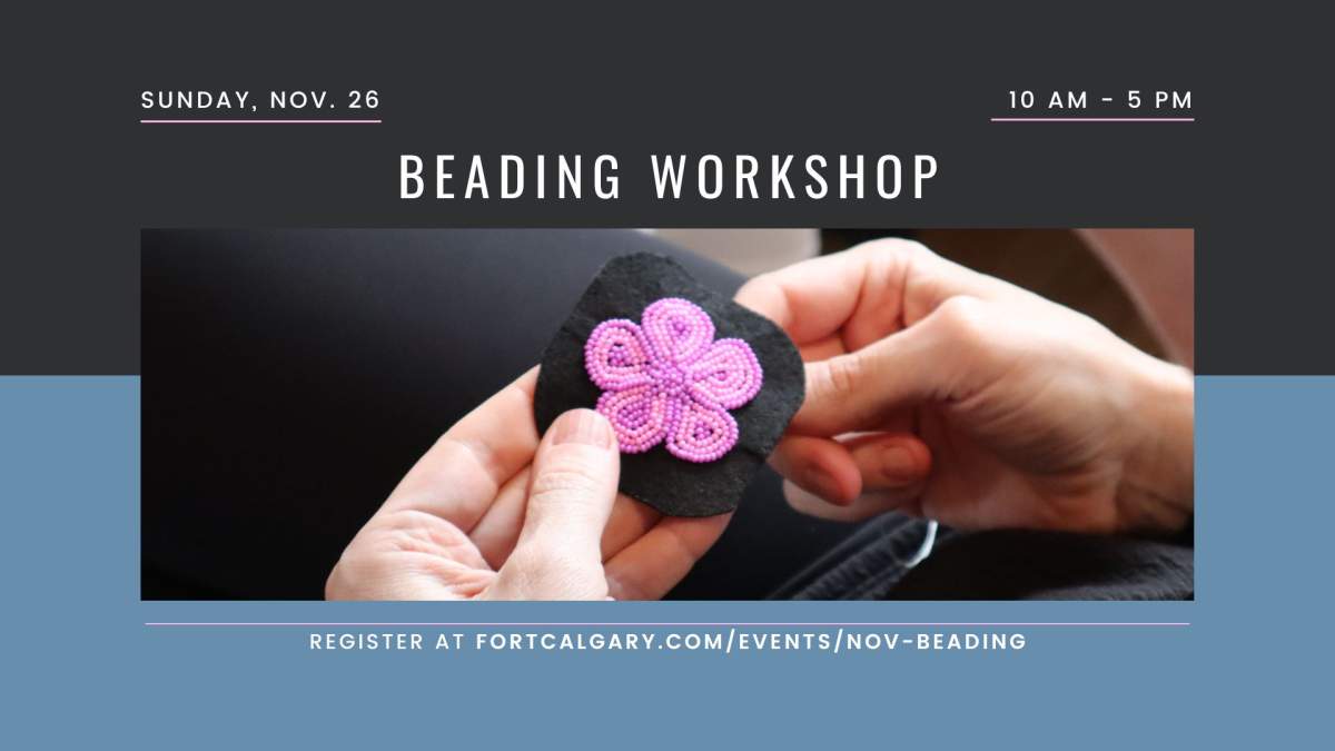 Beading Workshop at Fort Calgary - image