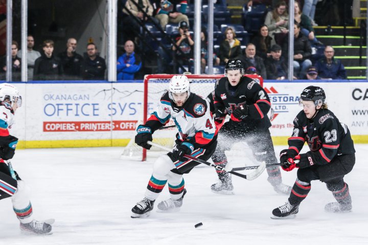 Kelowna Rockets snap 9-game losing skid with win over Lethbridge