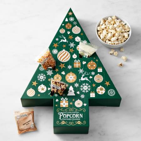 Williams Sonoma popcorn advent calendar