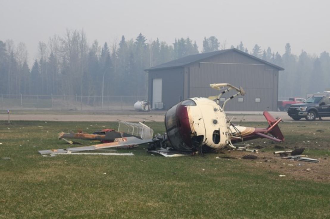 The TSB as concluded its investigation into a helicopter crash near Edson in May.