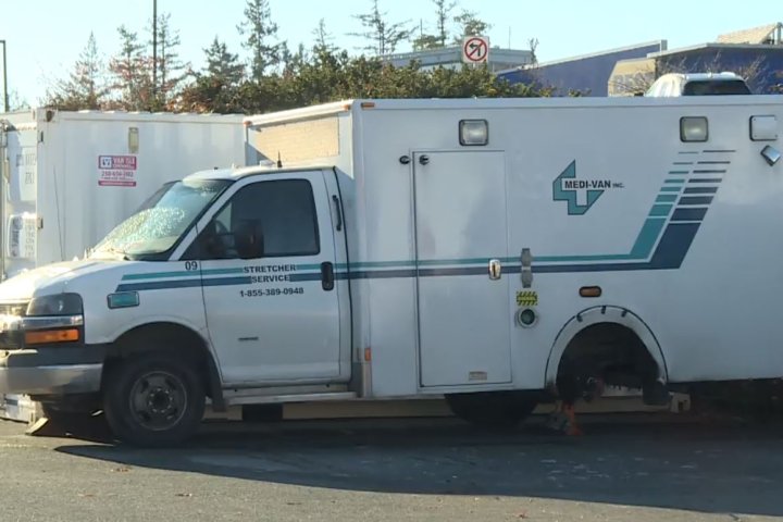 'The wheel came right off': B.C. patient wants probe of medical transport incident