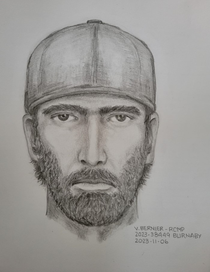 Anyone who recognizes this man is asked to call Burnaby RCMP. 