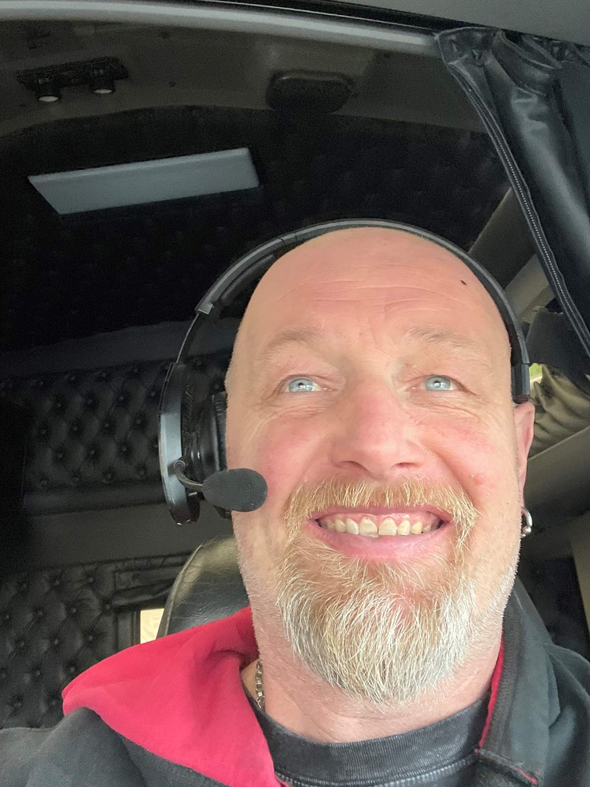 Chris Miners says he’s proud of his career as a truck driver and is eager to get back on the road.