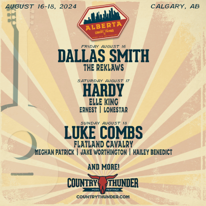 QR Calgary Country Thunder 2024 Enter to Win! GlobalNews Contests