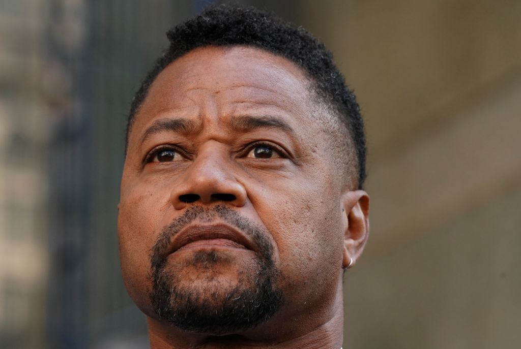 Cuba Gooding Jr. departs his court arraignment in New York on October 15, 2019.