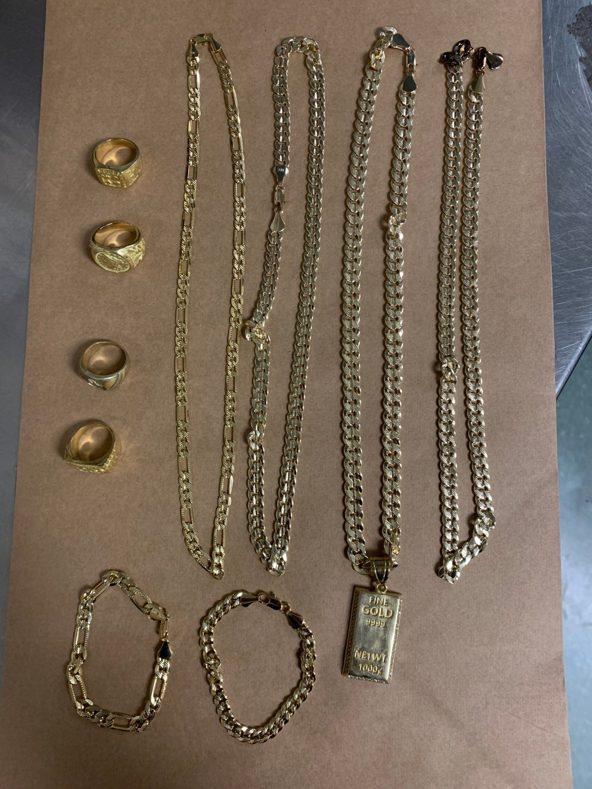Fake gold used in a scam that cost a New Westminster man $1,800.
