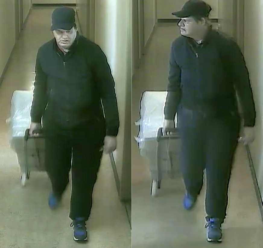 Anyone that sees convicted sex offender Randall Hopely, pictured here, is asked to call 911 immediately.