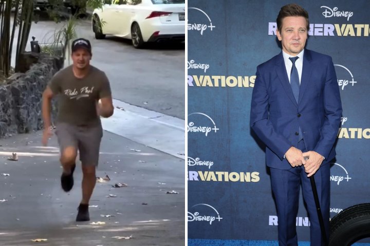 Jeremy Renner shows astonishing recovery 10 months after snowplow accident