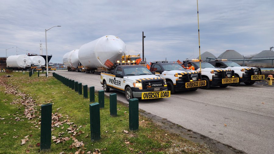 Heads up! Delivery of 4 massive beer tanks to shut down roads in Ontario city