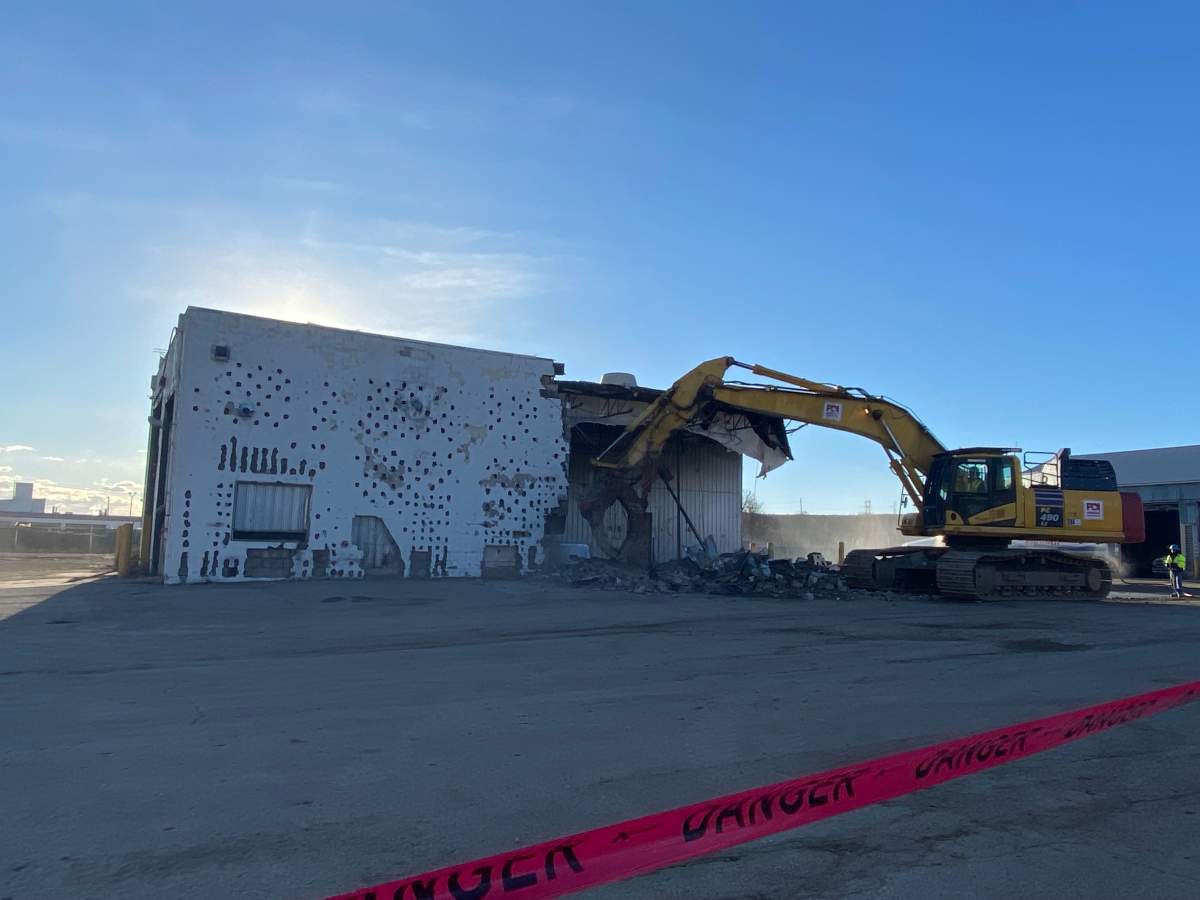 Lilydale plant being demolished