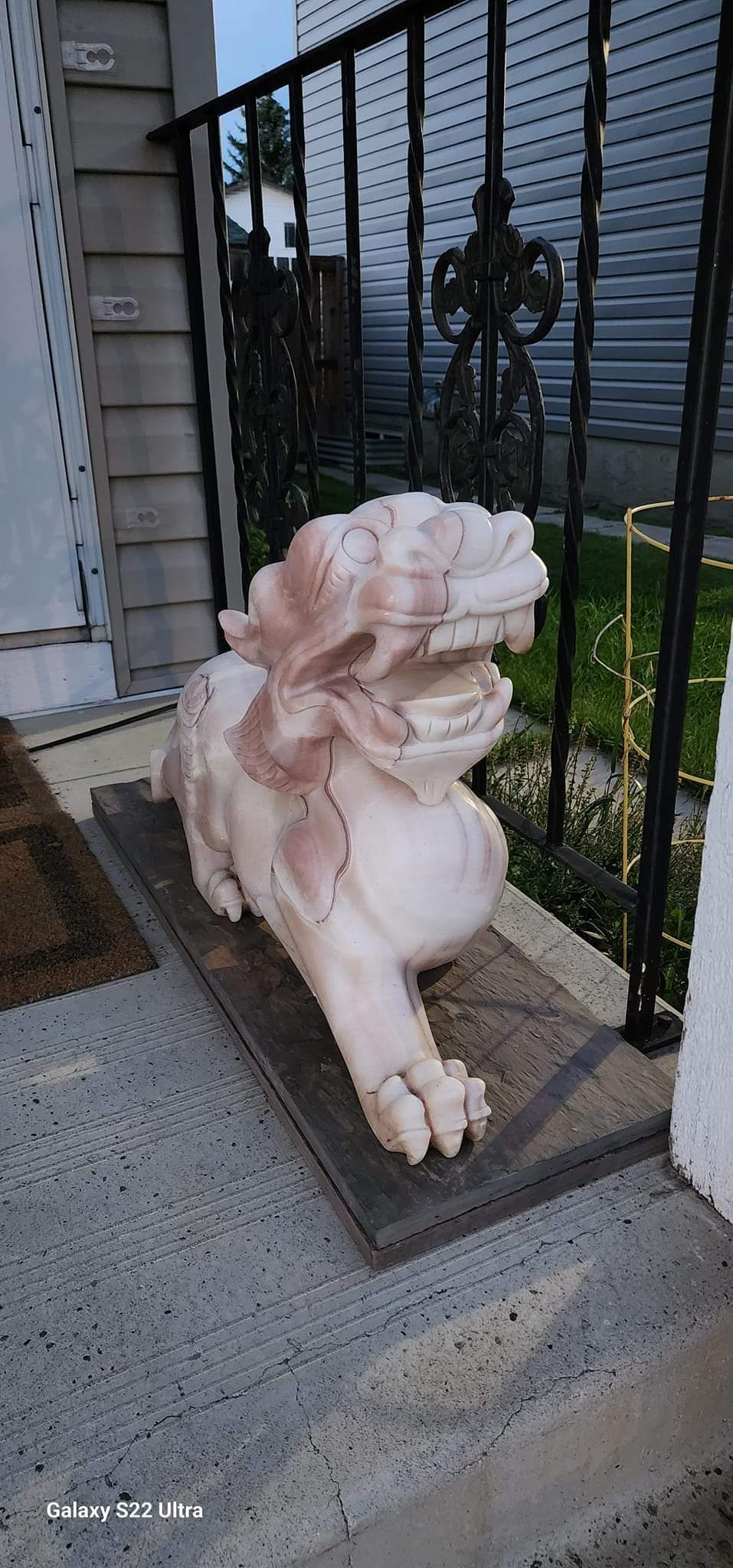 Stolen statue